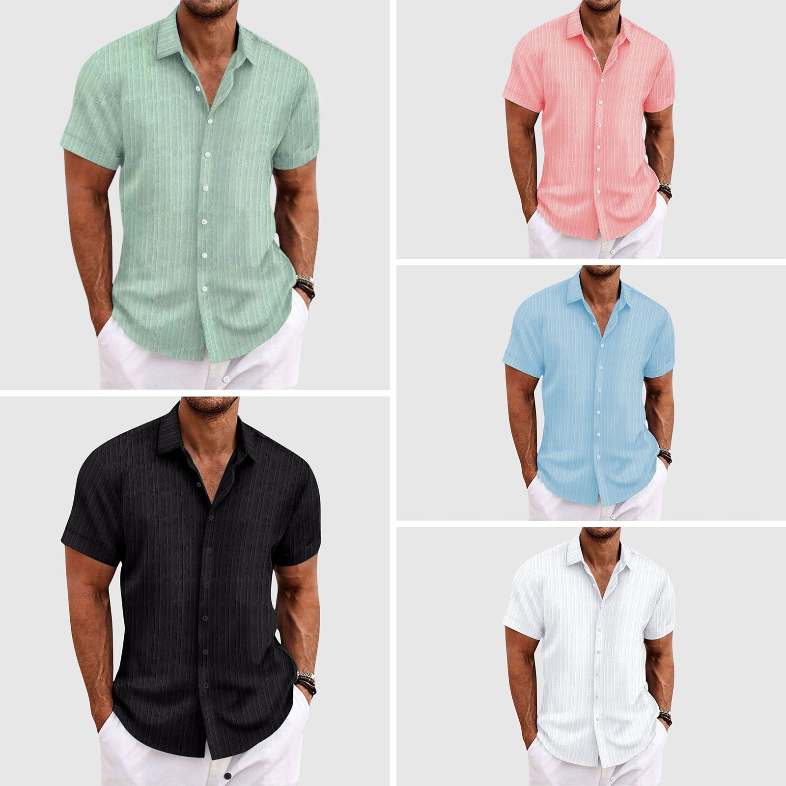 Liam – Summit Stripe Shirt - Image 6