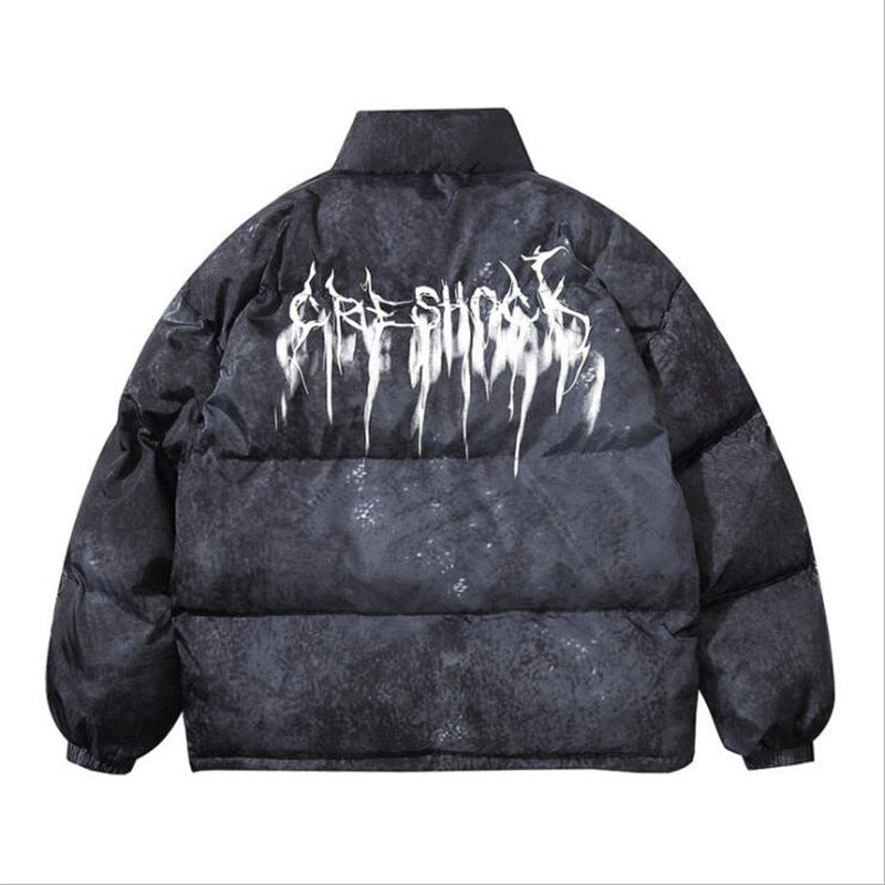 Stylische Herren Daunenjacke in Oversize-Design mit auffallendem Muster - J&B - 2 - Atelier-Zofia