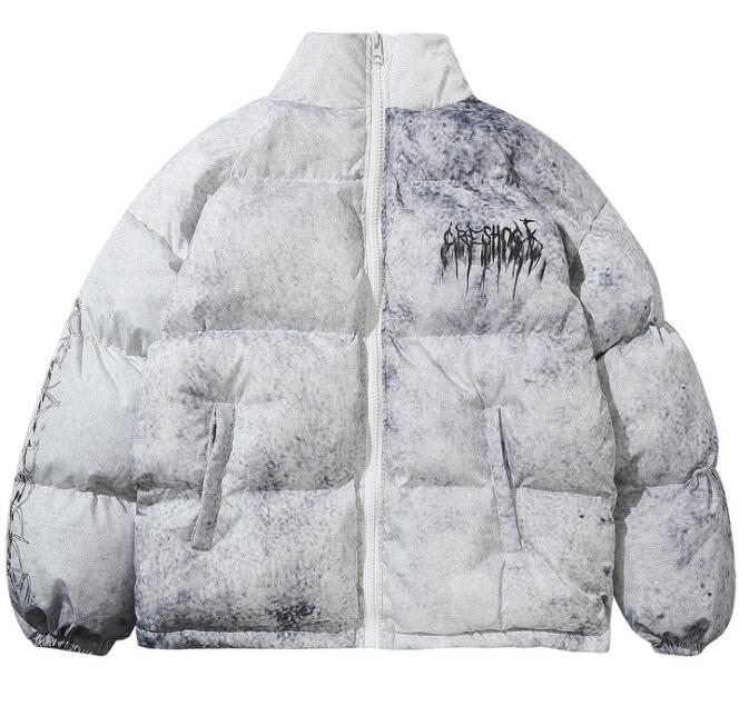 Stylische Herren Daunenjacke in Oversize-Design mit auffallendem Muster - J&B - 4 - Atelier-Zofia