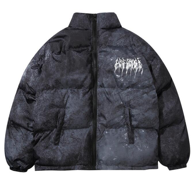 Stylische Herren Daunenjacke in Oversize-Design mit auffallendem Muster - J&B - 3 - Atelier-Zofia