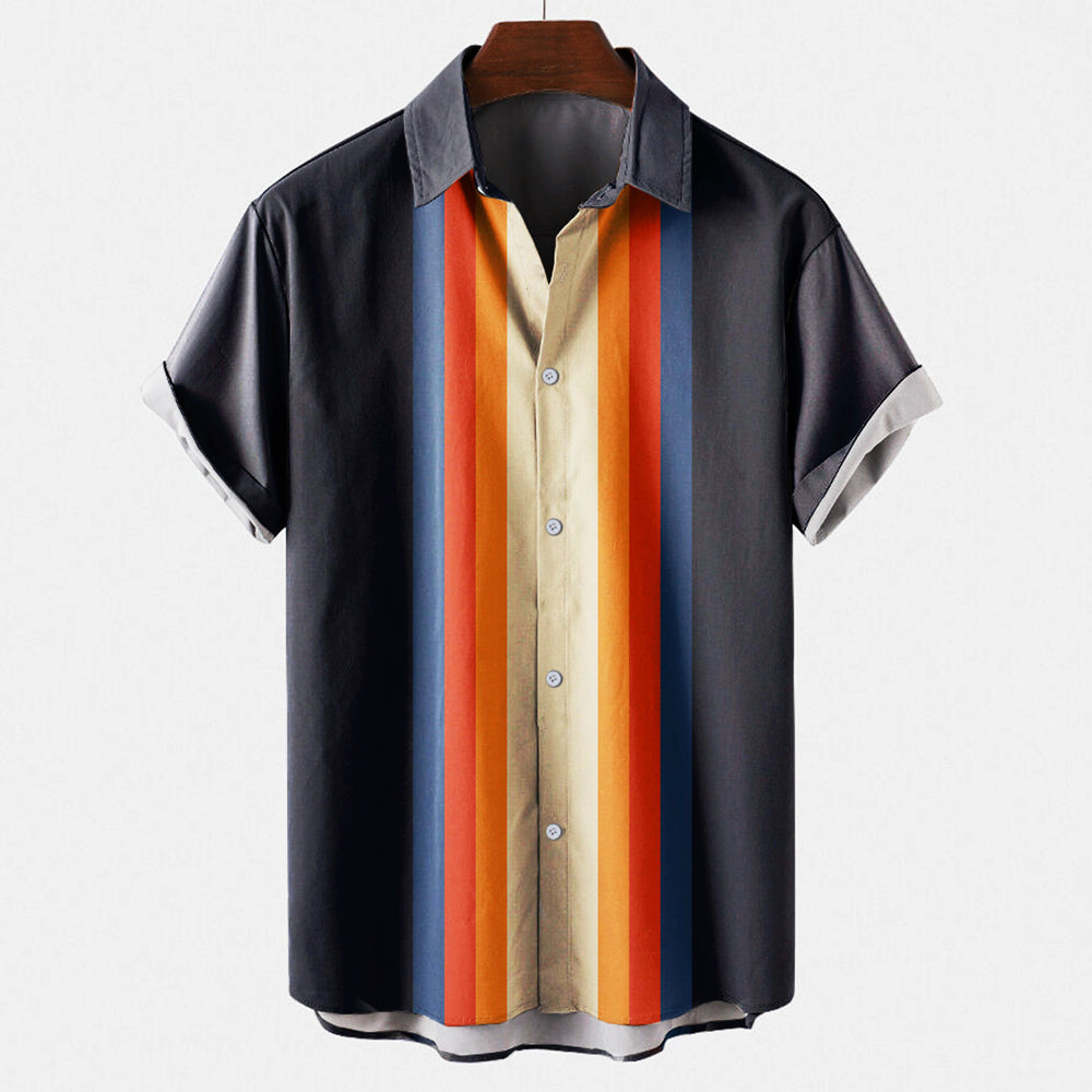 Noah – Retro Relaxed fit Short-sleeved Men's shirt  - Image 2