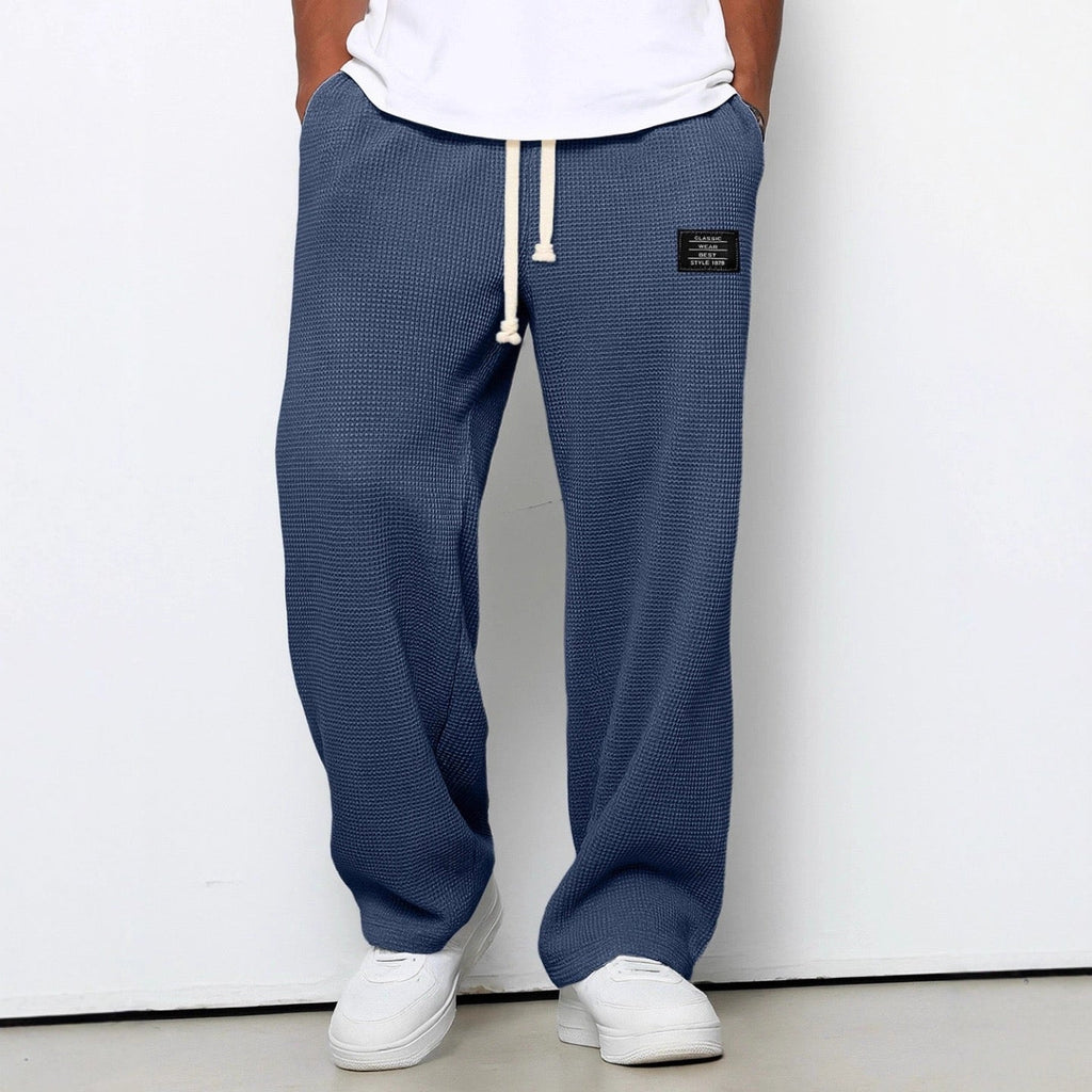 Lässige Herren Pants mit verstellbarem Bund und praktischen Taschen - 6 - Atelier-Zofia
