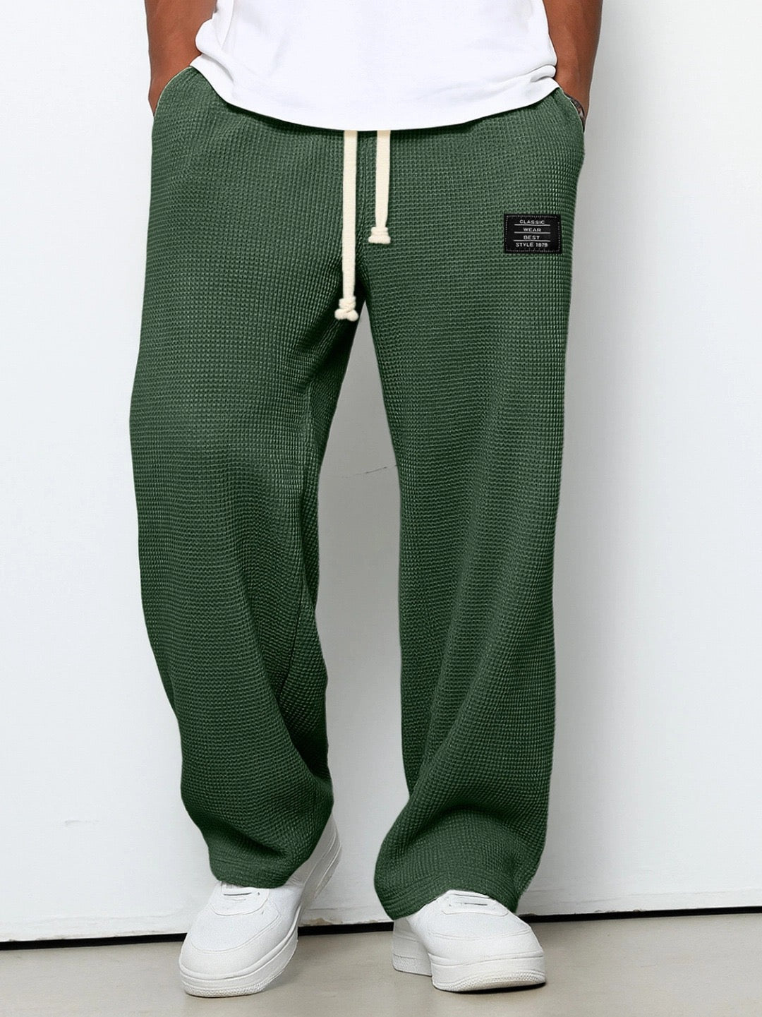 Lässige Herren Pants mit verstellbarem Bund und praktischen Taschen - 9 - Atelier-Zofia