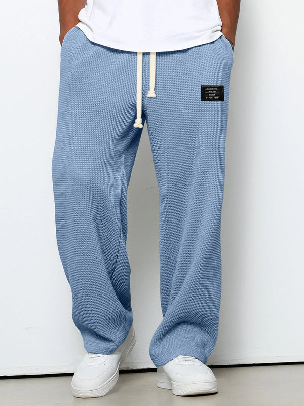 Lässige Herren Pants mit verstellbarem Bund und praktischen Taschen - 1 - Atelier-Zofia