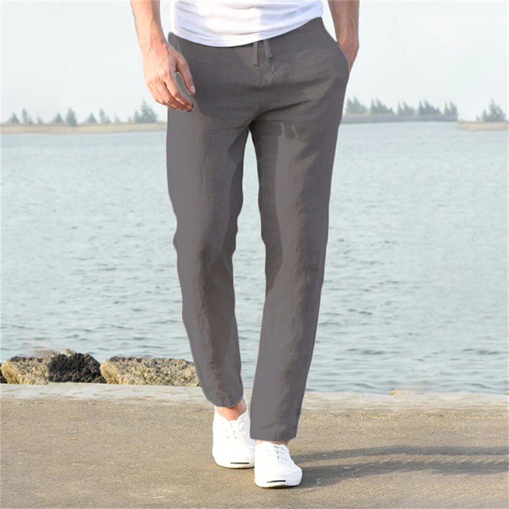 Philipp – Men’s Linen Lightweight Summer Pants - Image 4