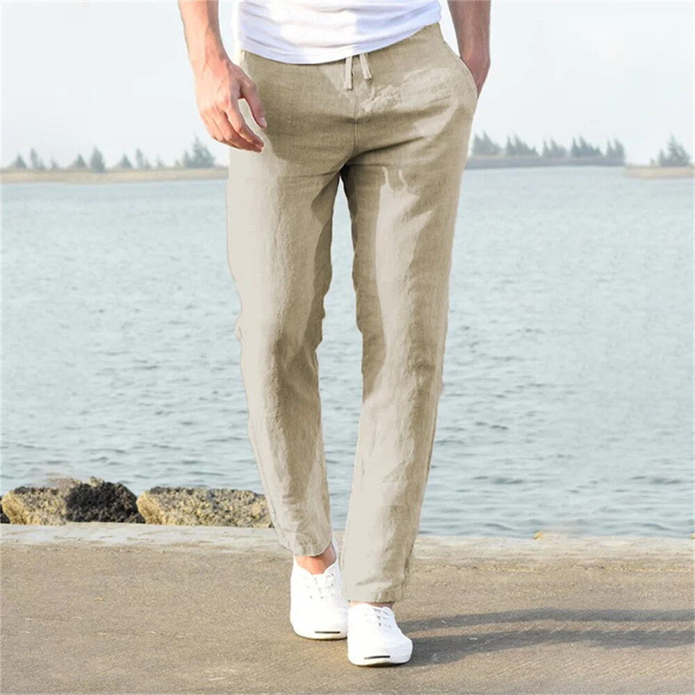 Philipp – Men’s Linen Lightweight Summer Pants - Image 3