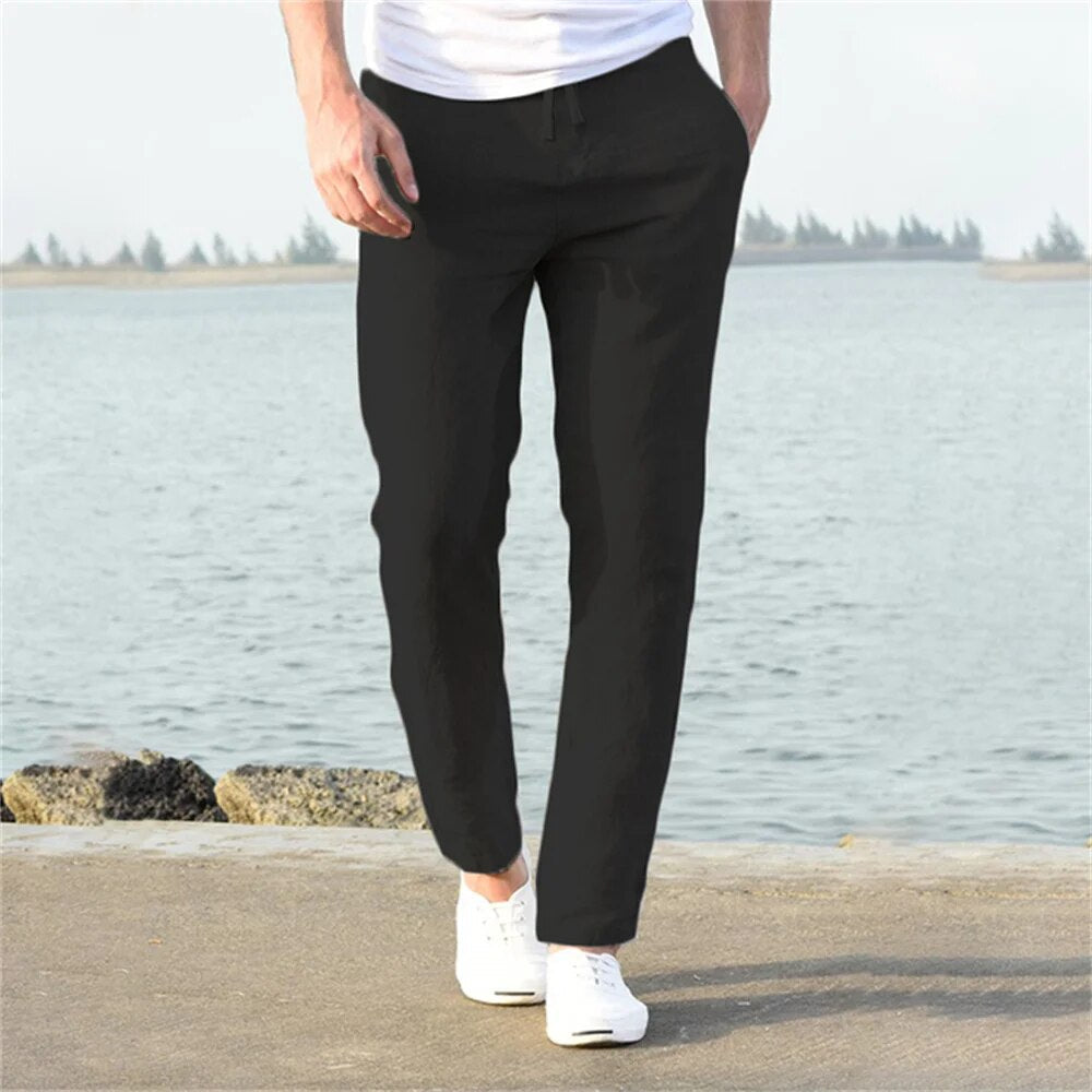 Philipp – Men’s Linen Lightweight Summer Pants - Image 2