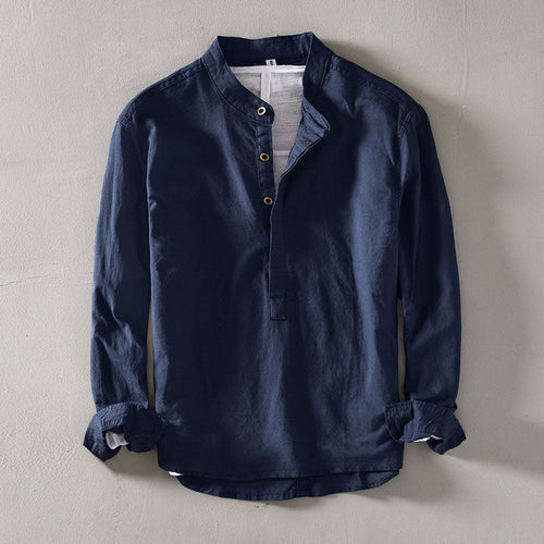 Ben – Casual Henley Shirt for Men - Image 1