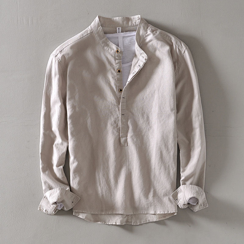 Ben – Casual Henley Shirt for Men - Image 3