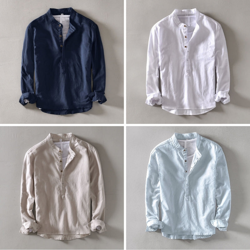Ben – Casual Henley Shirt for Men - Image 5