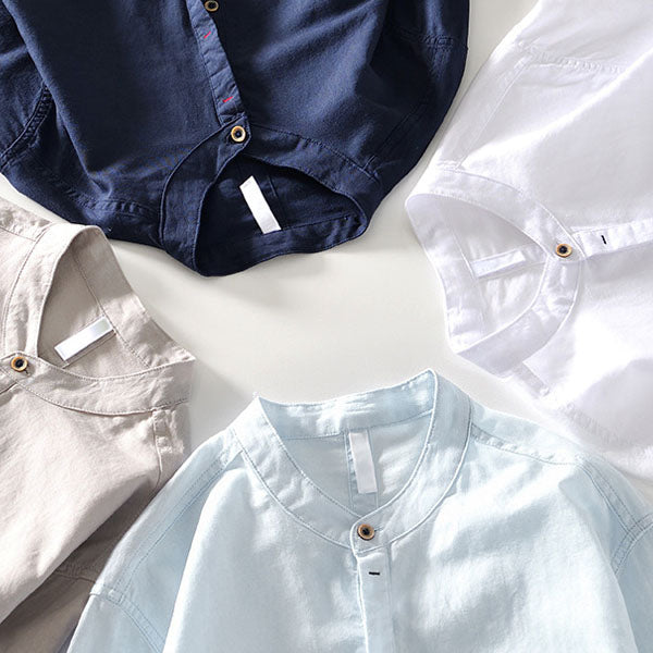 Ben – Casual Henley Shirt for Men - Image 7