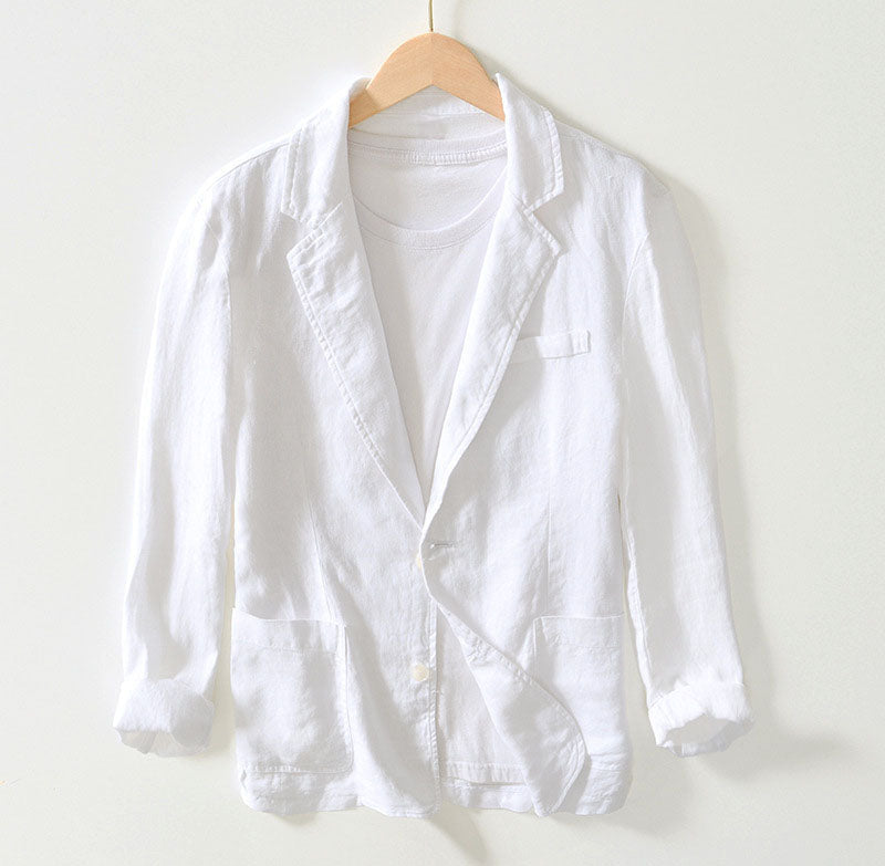 Henry – Vitali Tuscan Linen Blazer - Image 2
