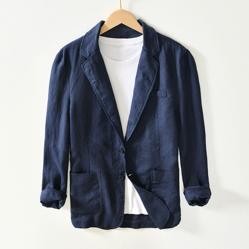 Henry – Vitali Tuscan Linen Blazer - Image 4