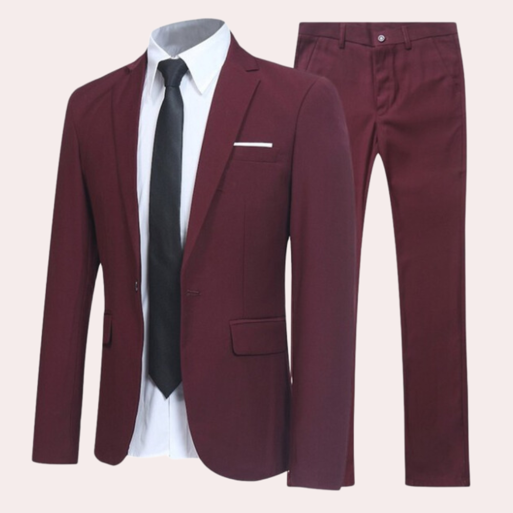 Finn – Men's Formal Two-Piece Suit for Business - Image 4