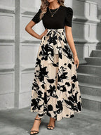 Julia – Elegant Bow-Tie Waist Maxi Dress for Women - Image 3