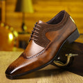 Hannah – Men’s Classic Brogue Dress Shoes - Image 5