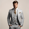 Karl – Elegant Spring Three-Piece Formal Suit for Men - Image 1