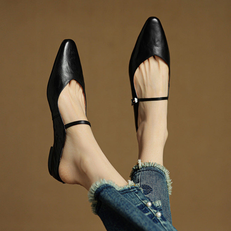 Maja – Women Genuine Leather Mules - Image 16