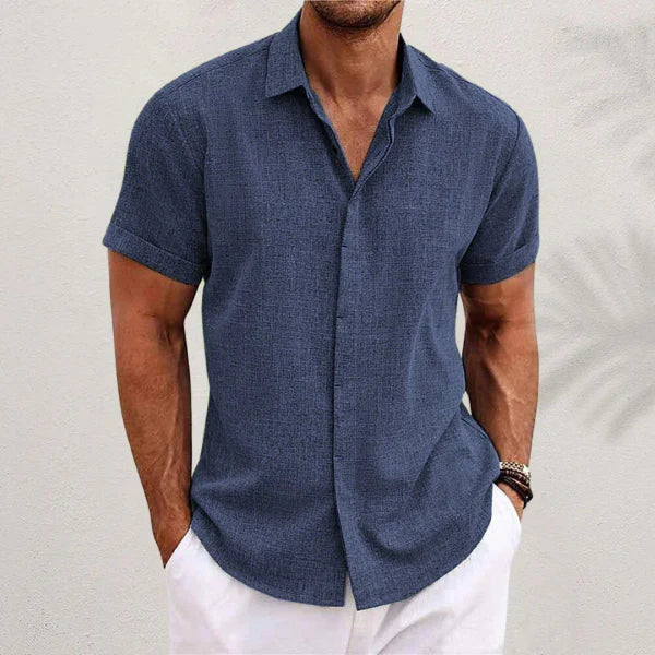 Manuel – Short-Sleeve Casual Shirt for Men - Image 4