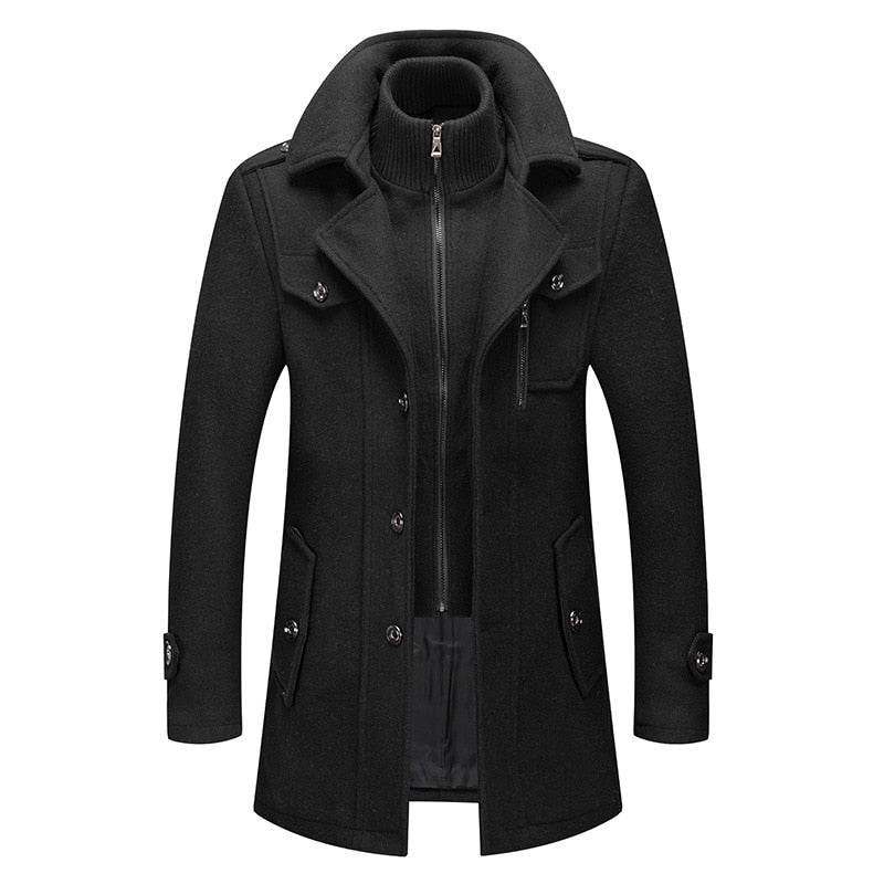 Moderne Herrenjacke im Utility-Stil mit Reißverschluss - J&B - 2 - Atelier-Zofia