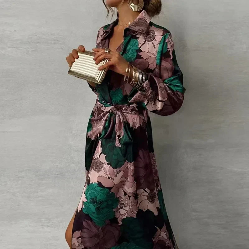 Amelie – Elegant Floral Maxi Dress for Women - Image 1