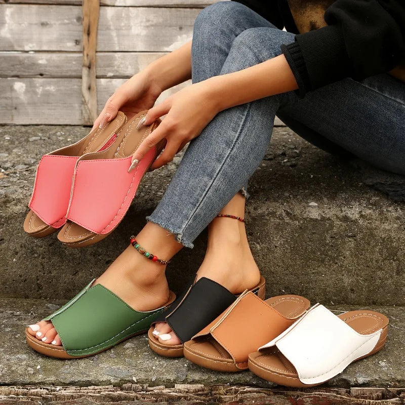 Laura – Damen Orthopädische Sommer-Pantoletten