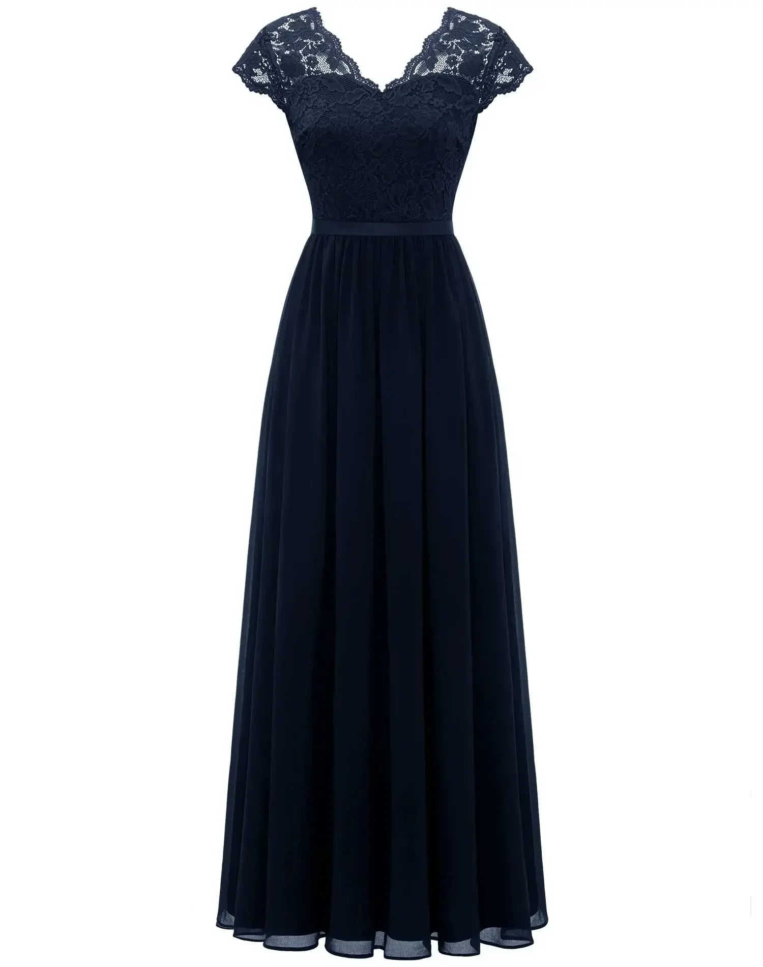 Sandra – Women Elegant Lace Evening Dress - Image 10
