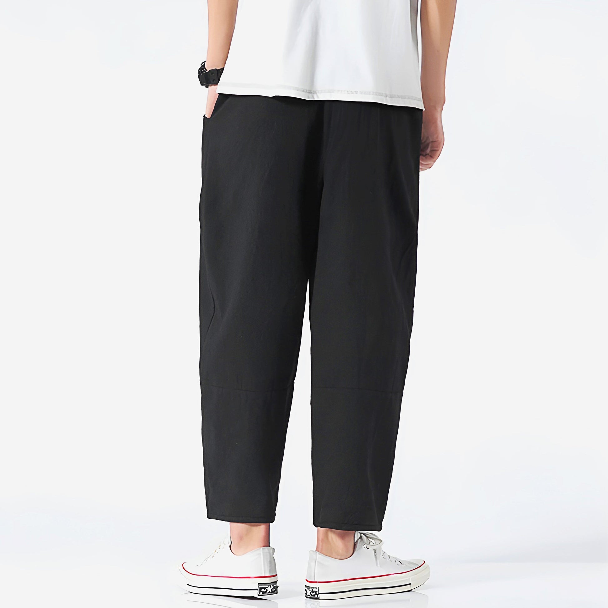 Finn – Urban Cropped Cotton Pants - Image 9