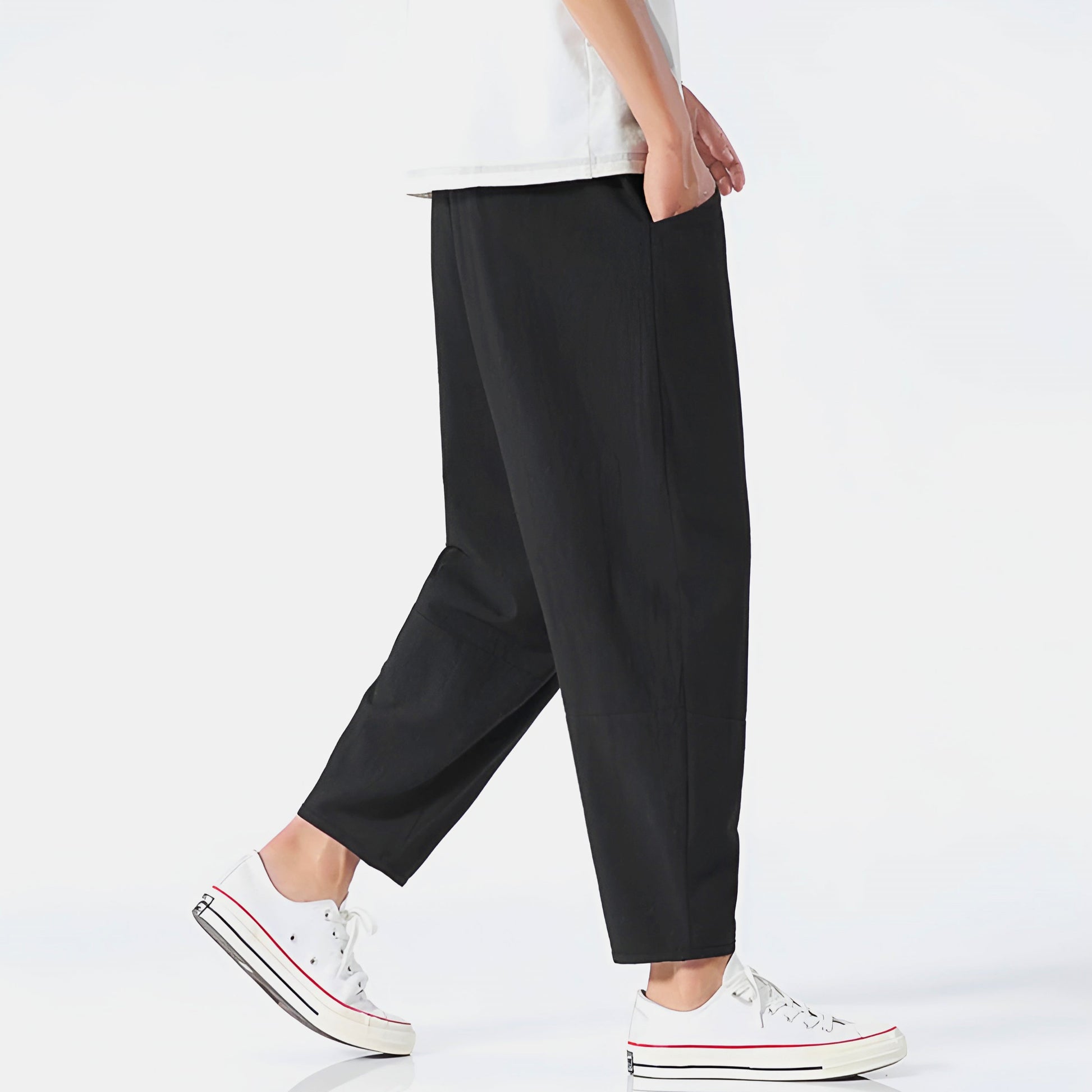 Finn – Urban Cropped Cotton Pants - Image 10