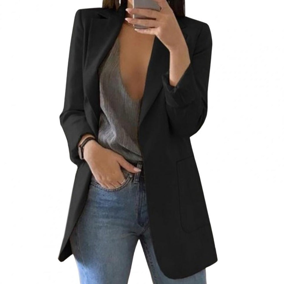 Eleganter taillierter Damenblazer von J&B - Perfekte Passform für jeden Anlass - 1 - Atelier-Zofia