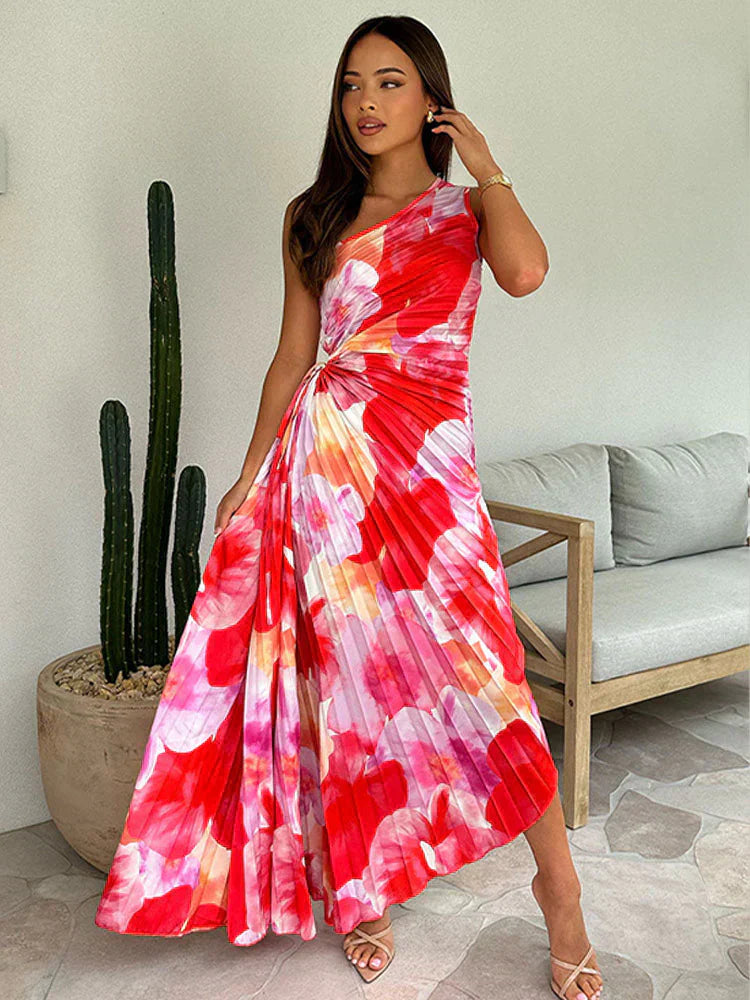 Emily – Women Floral Print Maxi Dress - Image 6