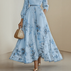Franziska – Elegant Pleated Maxi Dress - Image 11