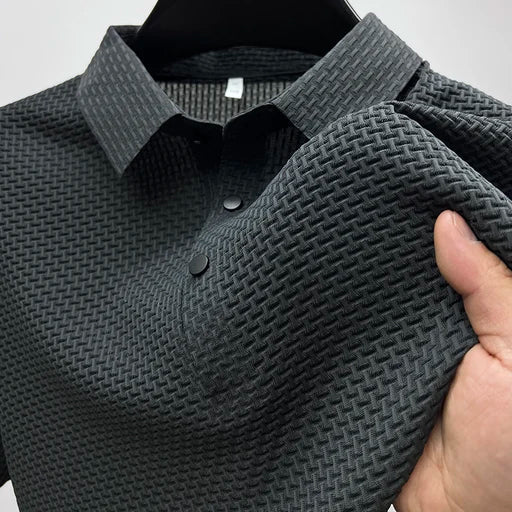 Theo – Textured Button-Up Shirt for Men - Image 4
