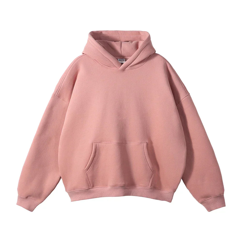 Unisex Hoodie mit lässiger Passform und praktischer Känguru-Tasche - J&B - 10 - Atelier-Zofia