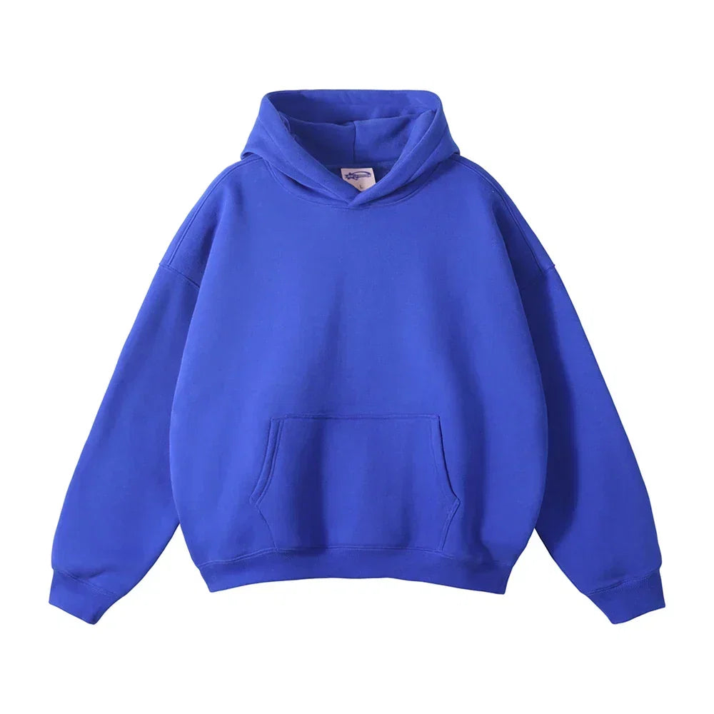 Unisex Hoodie mit lässiger Passform und praktischer Känguru-Tasche - J&B - 13 - Atelier-Zofia