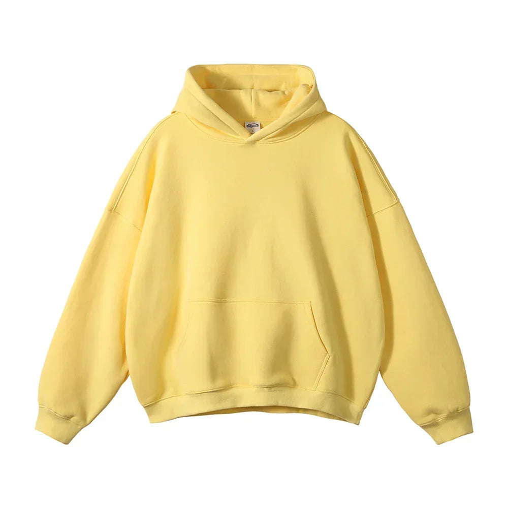 Unisex Hoodie mit lässiger Passform und praktischer Känguru-Tasche - J&B - 14 - Atelier-Zofia