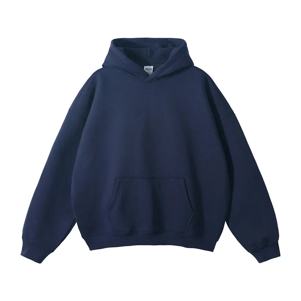Unisex Hoodie mit lässiger Passform und praktischer Känguru-Tasche - J&B - 17 - Atelier-Zofia