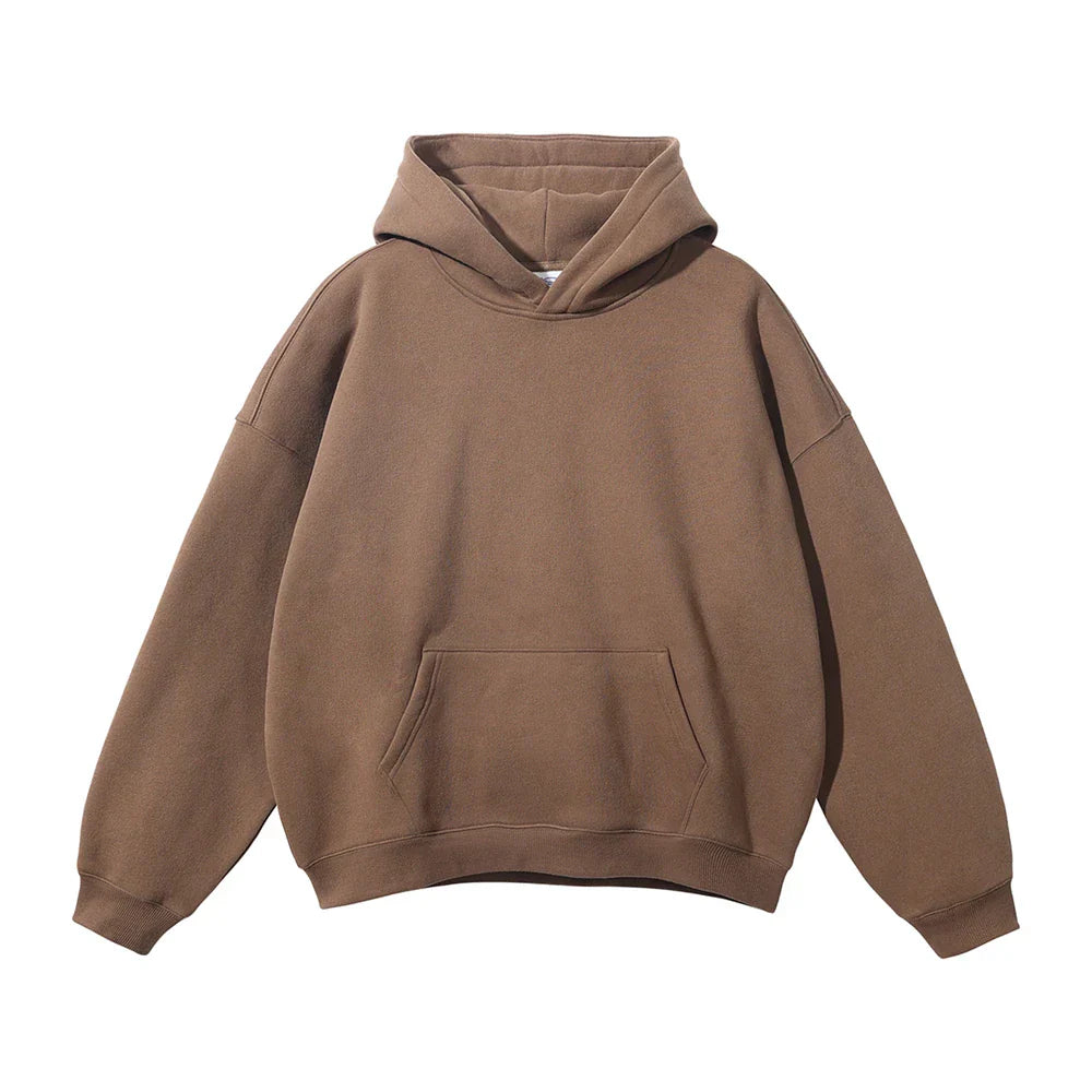 Unisex Hoodie mit lässiger Passform und praktischer Känguru-Tasche - J&B - 18 - Atelier-Zofia