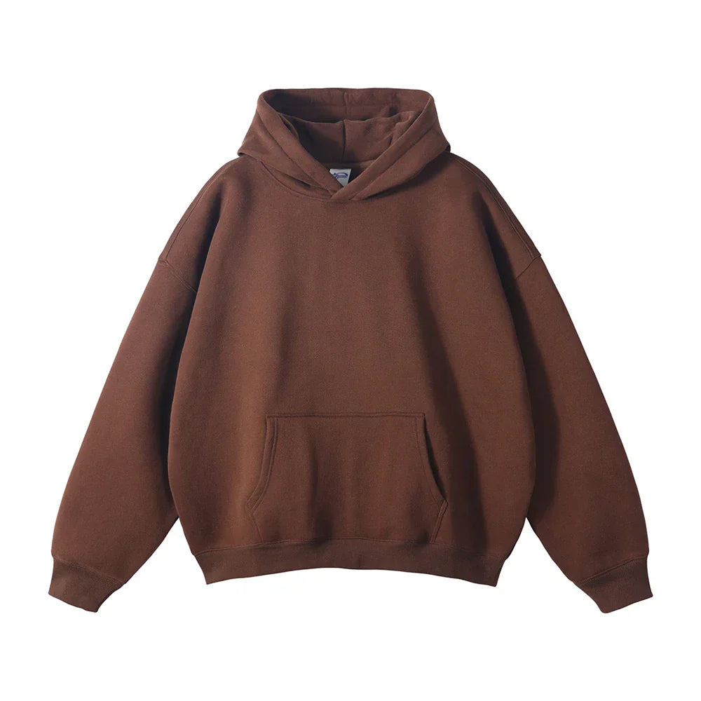 Unisex Hoodie mit lässiger Passform und praktischer Känguru-Tasche - J&B - 19 - Atelier-Zofia