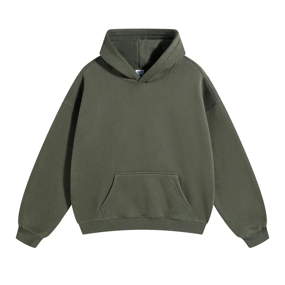 Unisex Hoodie mit lässiger Passform und praktischer Känguru-Tasche - J&B - 21 - Atelier-Zofia