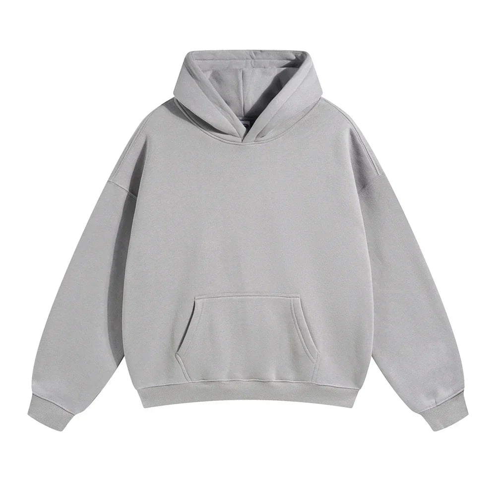 Unisex Hoodie mit lässiger Passform und praktischer Känguru-Tasche - J&B - 23 - Atelier-Zofia