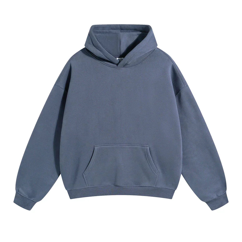 Unisex Hoodie mit lässiger Passform und praktischer Känguru-Tasche - J&B - 24 - Atelier-Zofia