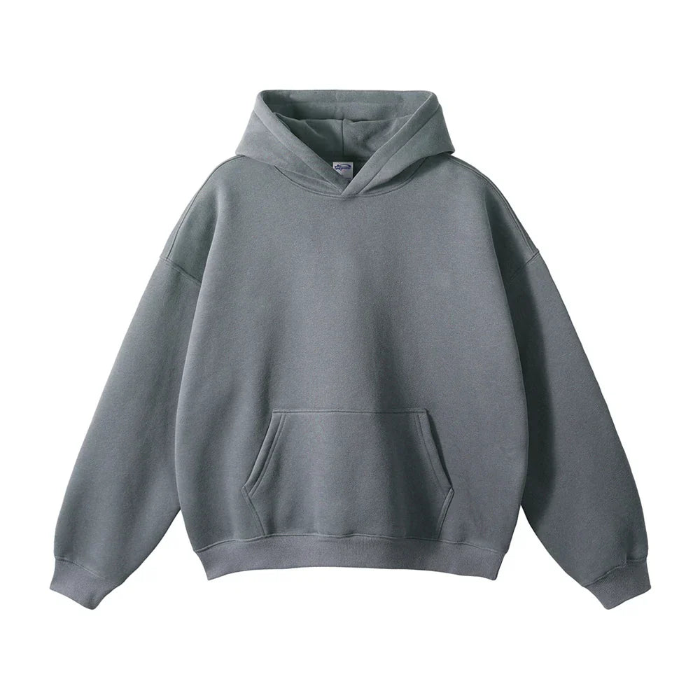 Unisex Hoodie mit lässiger Passform und praktischer Känguru-Tasche - J&B - 25 - Atelier-Zofia