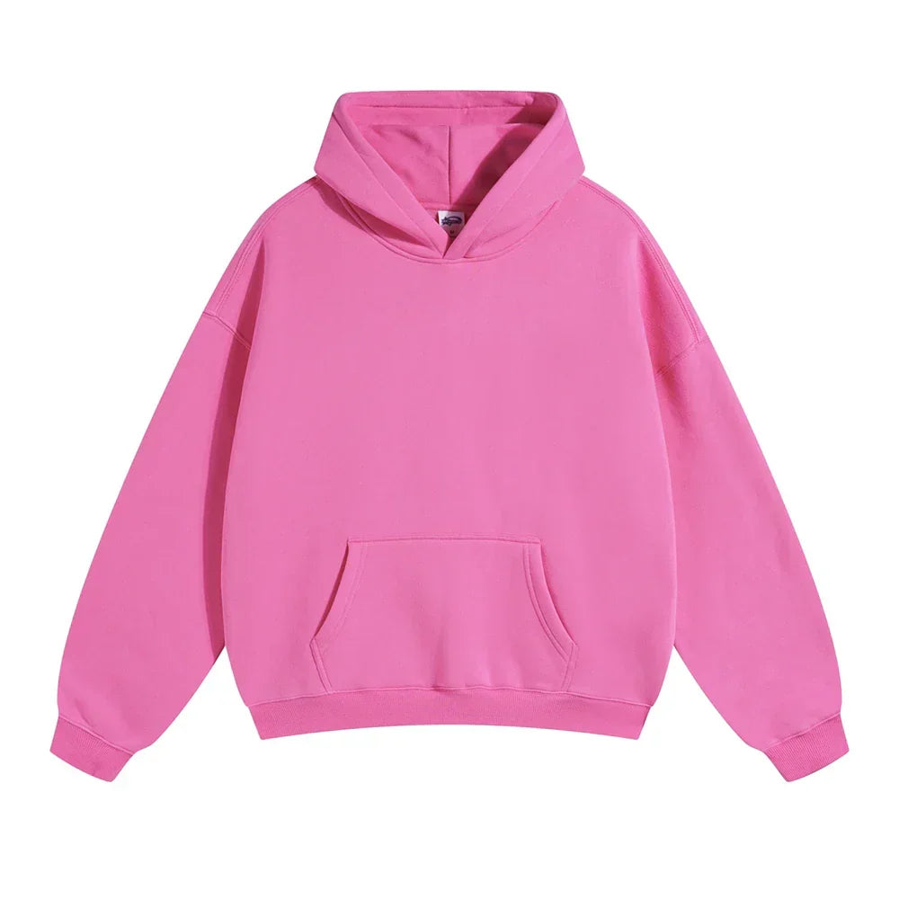 Unisex Hoodie mit lässiger Passform und praktischer Känguru-Tasche - J&B - 8 - Atelier-Zofia