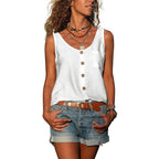 Mila – Lockeres ärmelloses Sommer-Top für Damen