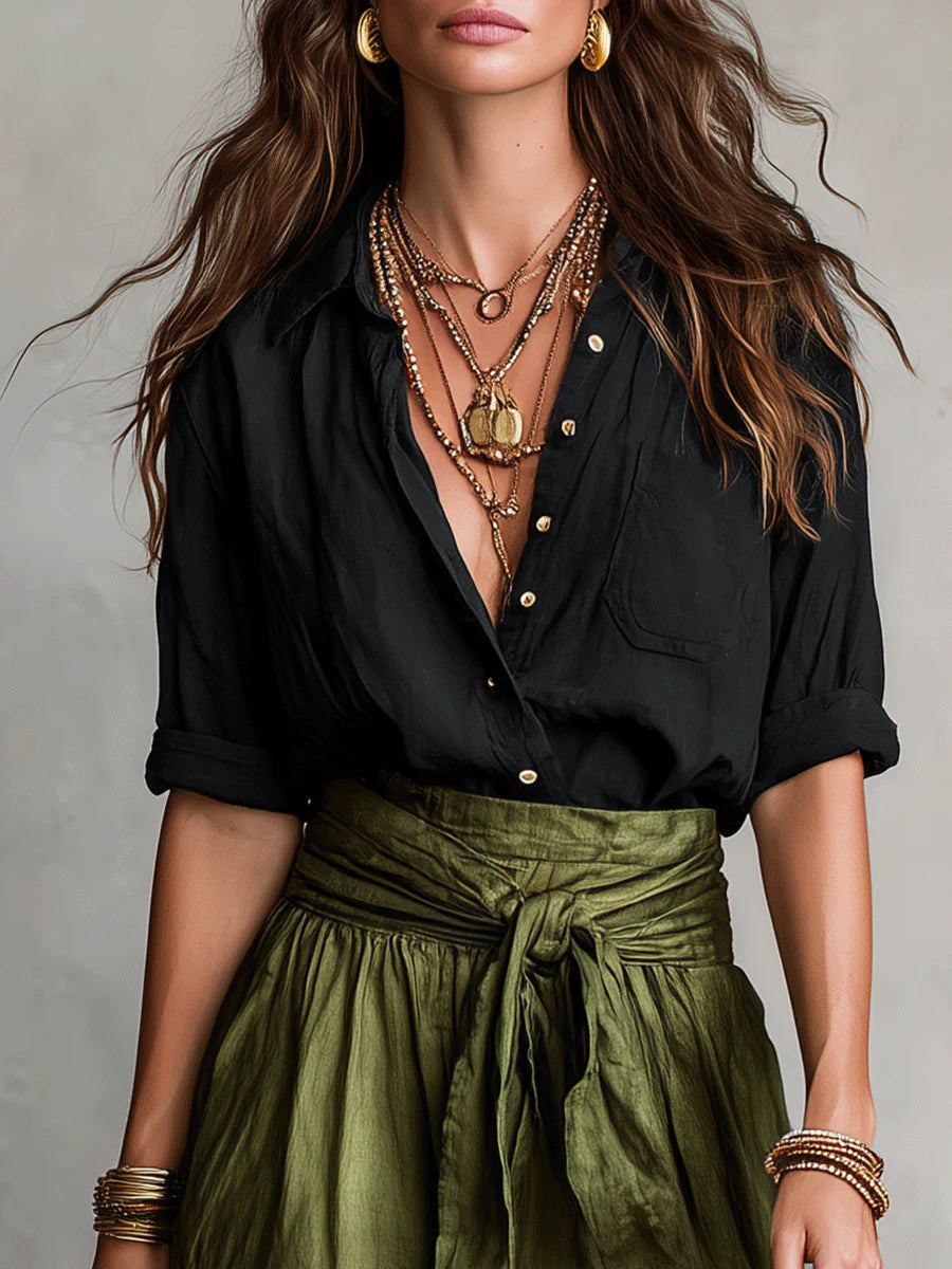 Amelie – Women Casual Skirt Two-Piece Set - Image 4