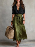 Amelie – Women Casual Skirt Two-Piece Set - Image 1