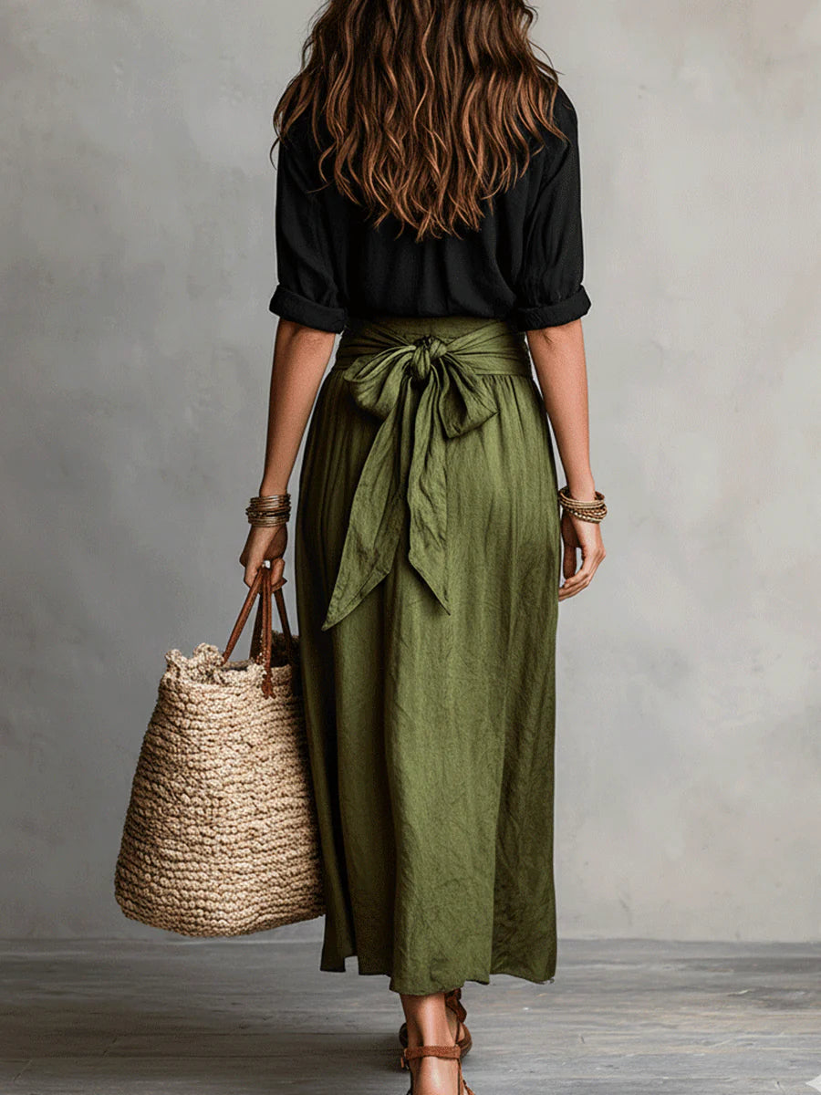 Amelie – Women Casual Skirt Two-Piece Set - Image 3