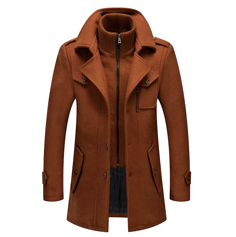 Moderne Herrenjacke im Utility-Stil mit Reißverschluss - J&B - 3 - Atelier-Zofia