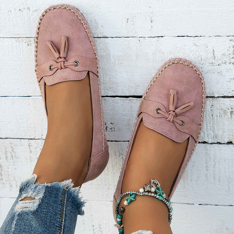 Carina – Women Soft Suede Slip-On Shoes - Image 11